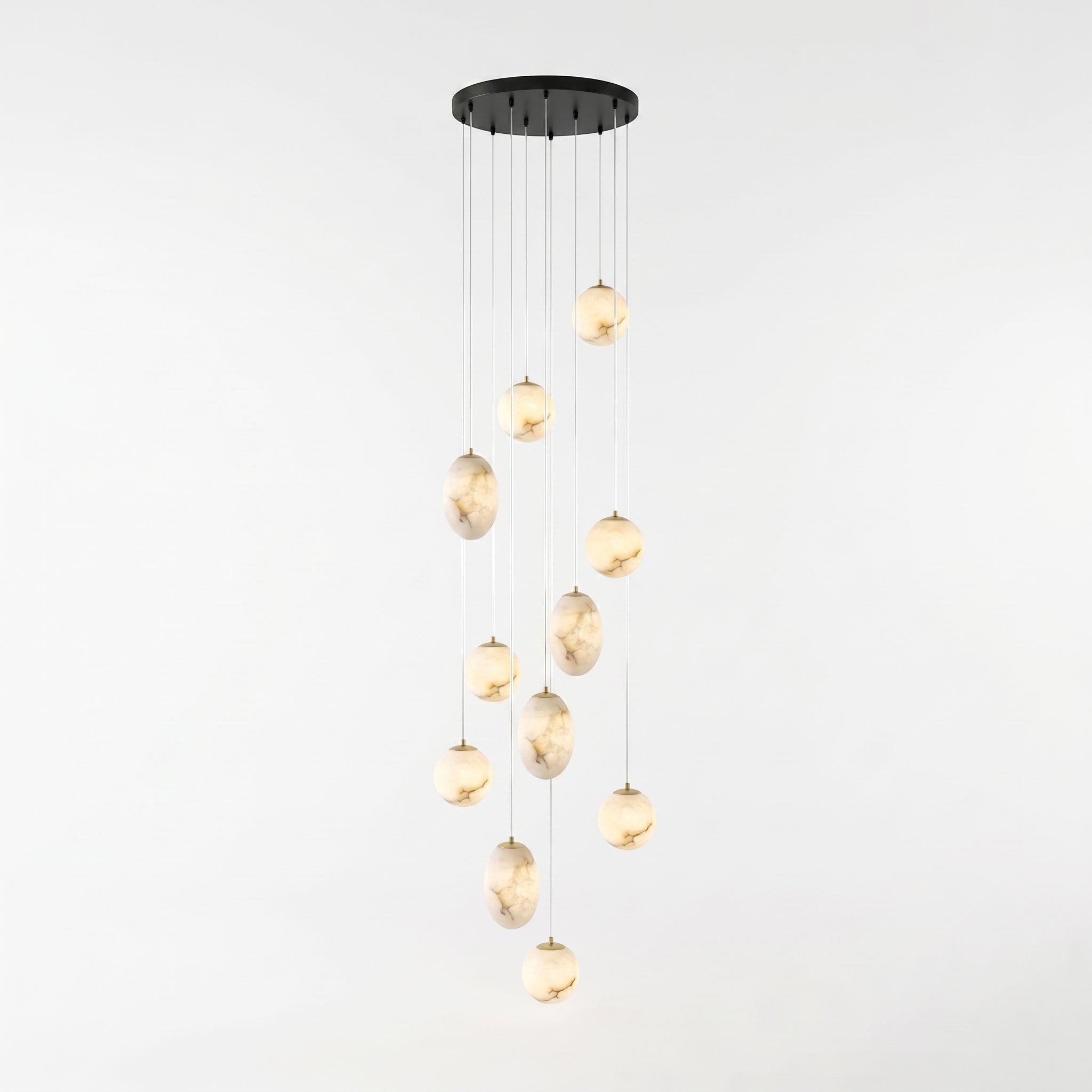 Norik Minimalist Alabaster Pendant Light