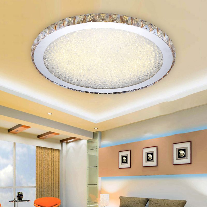 Kristy Round Flush Mount Ceiling Light Living Room
