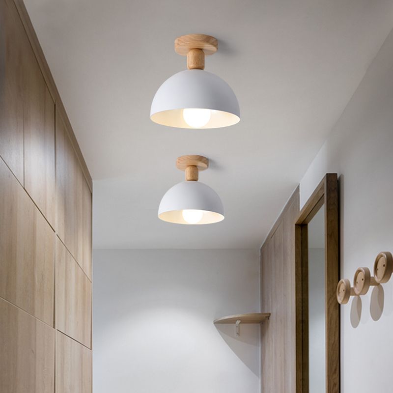 Muto Modern LED Ceiling Light Fixtures Wood/ Living Room
