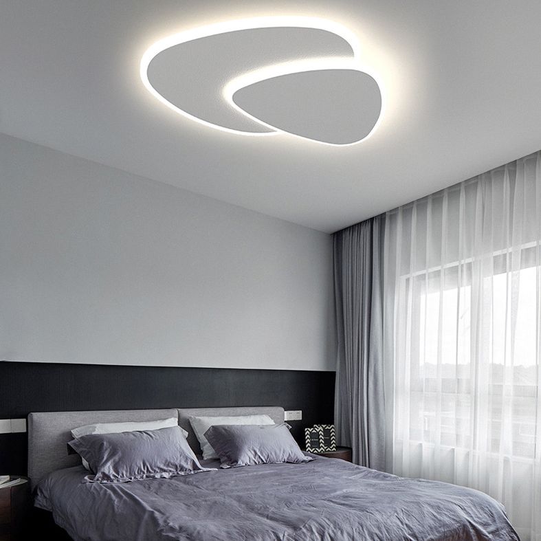 Arisha Designer Geometric Acrylic Flush Mount Ceiling Light