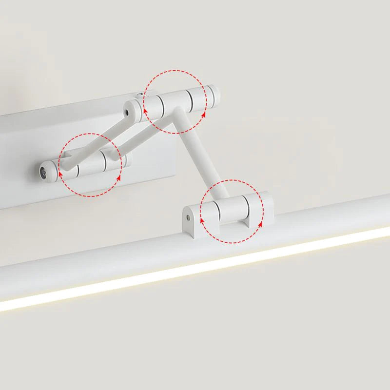 Arisha Modern Linear Mirror Front Vanity LED Wall Lamp
