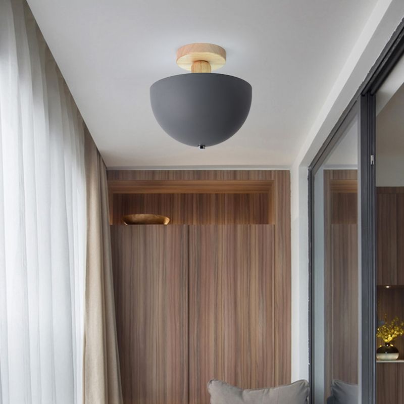 Muto Modern LED Ceiling Light Fixtures Wood/ Living Room