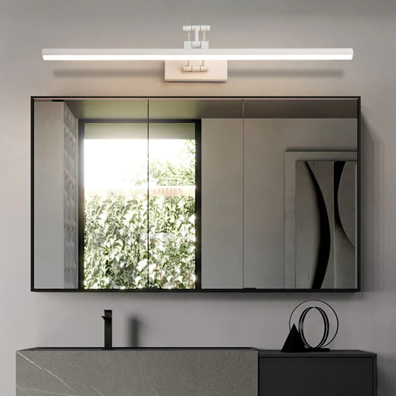 Arisha Modern Linear Mirror Front Vanity LED Wall Lamp