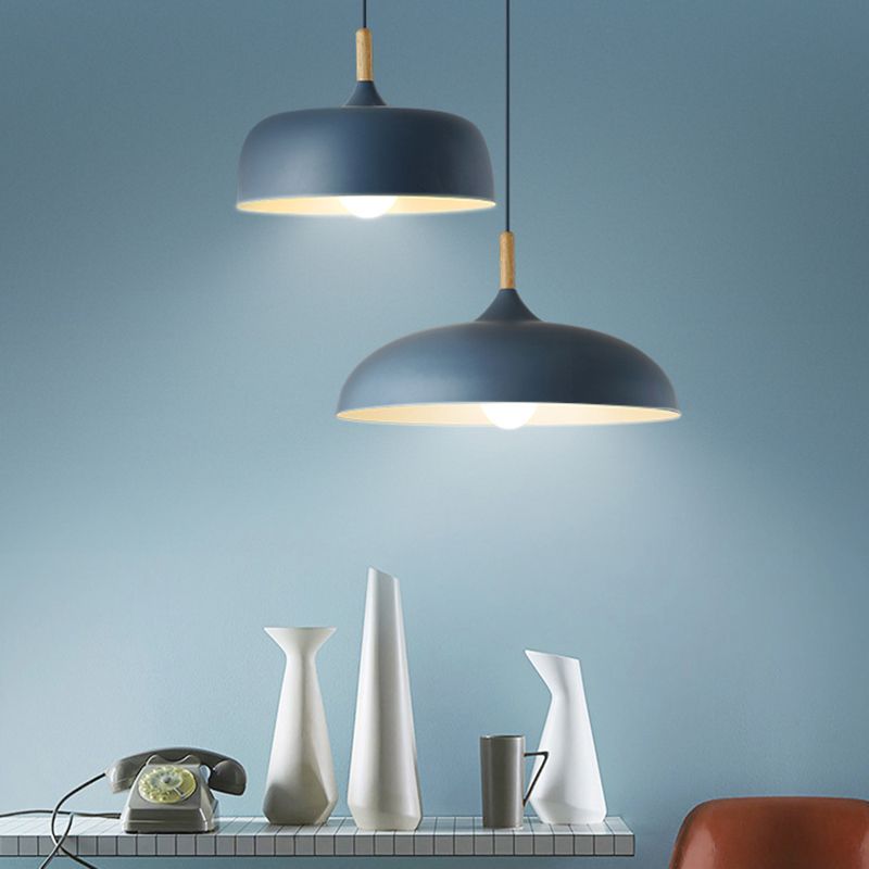 Arisha Modern Pendant Light Dome Macaron Dining Room
