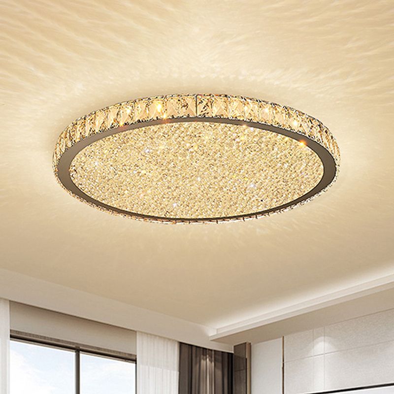 Kristy Round Flush Mount Ceiling Light Living Room