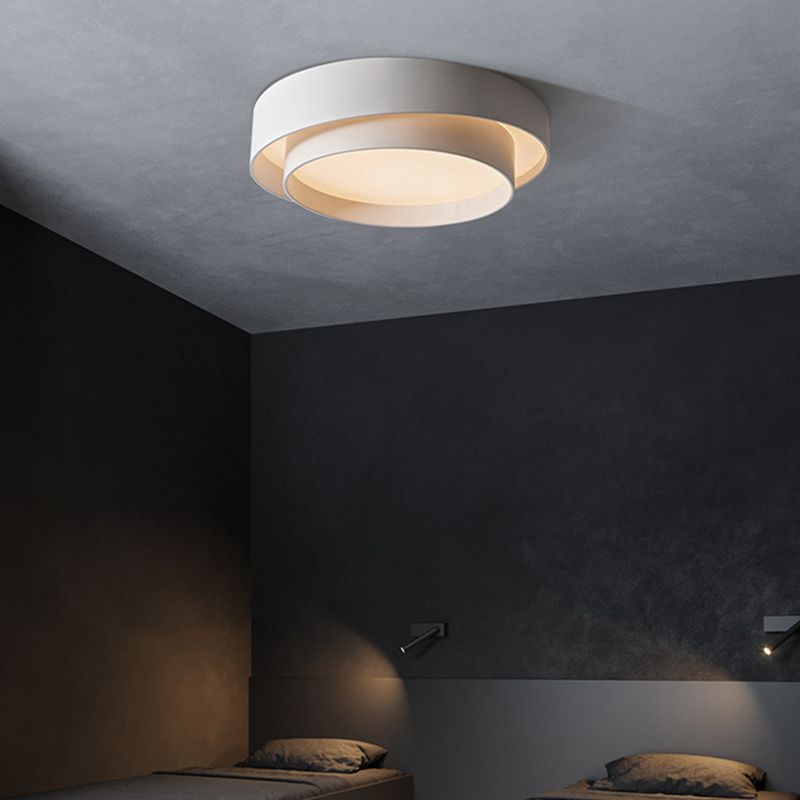 Arisha Nordic Art Deco Circular Flush Mount Ceiling Light