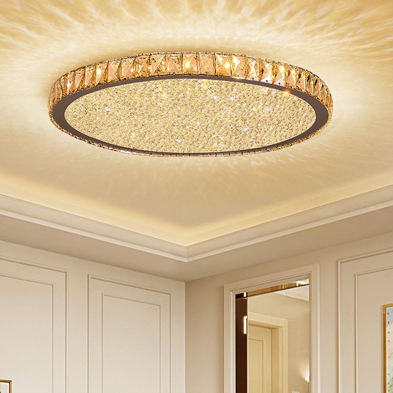 Kristy Round Flush Mount Ceiling Light Living Room