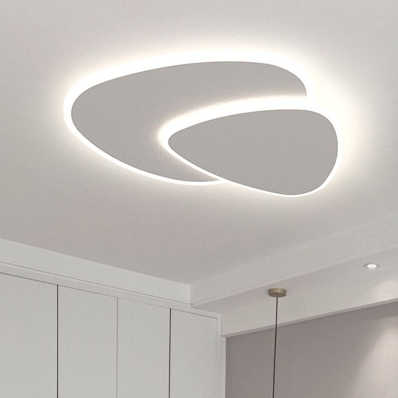 Arisha Designer Geometric Acrylic Flush Mount Ceiling Light