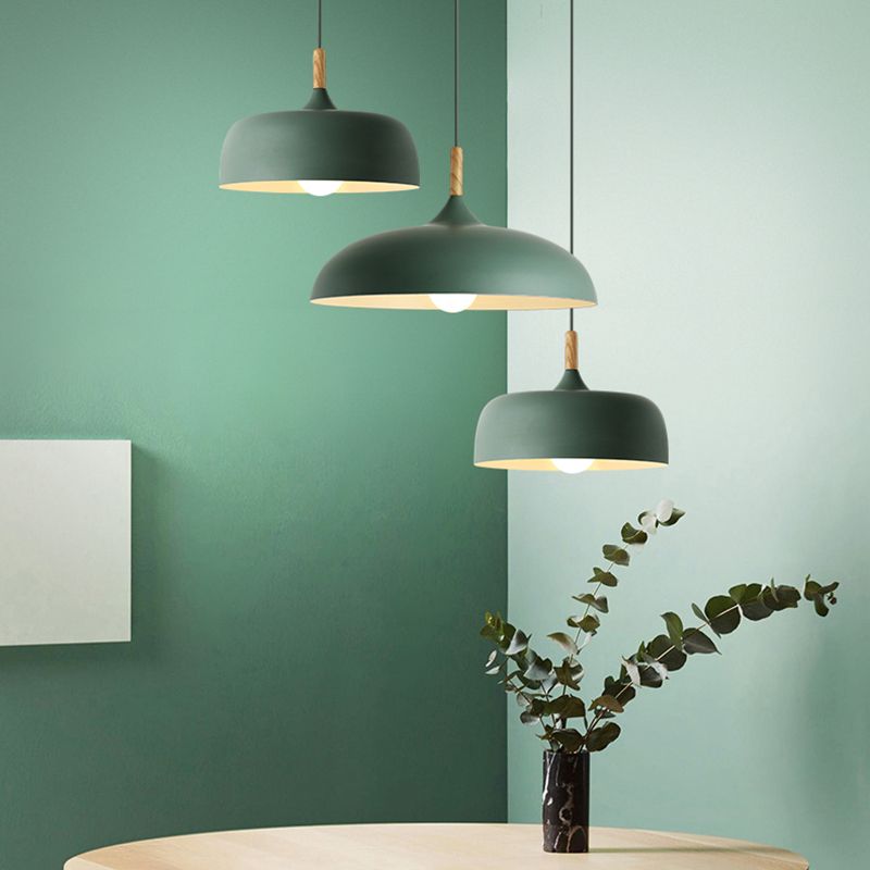 Arisha Modern Pendant Light Dome Macaron Dining Room