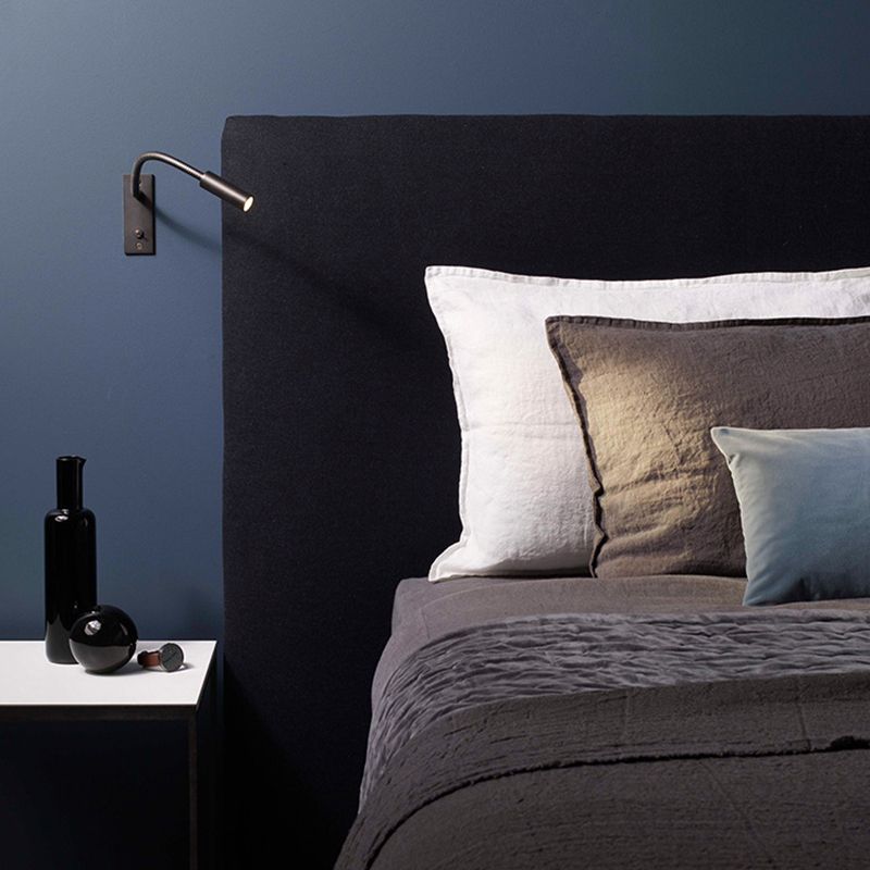 Ray Minimalist Reading Adjustable Spotlight Wall Light