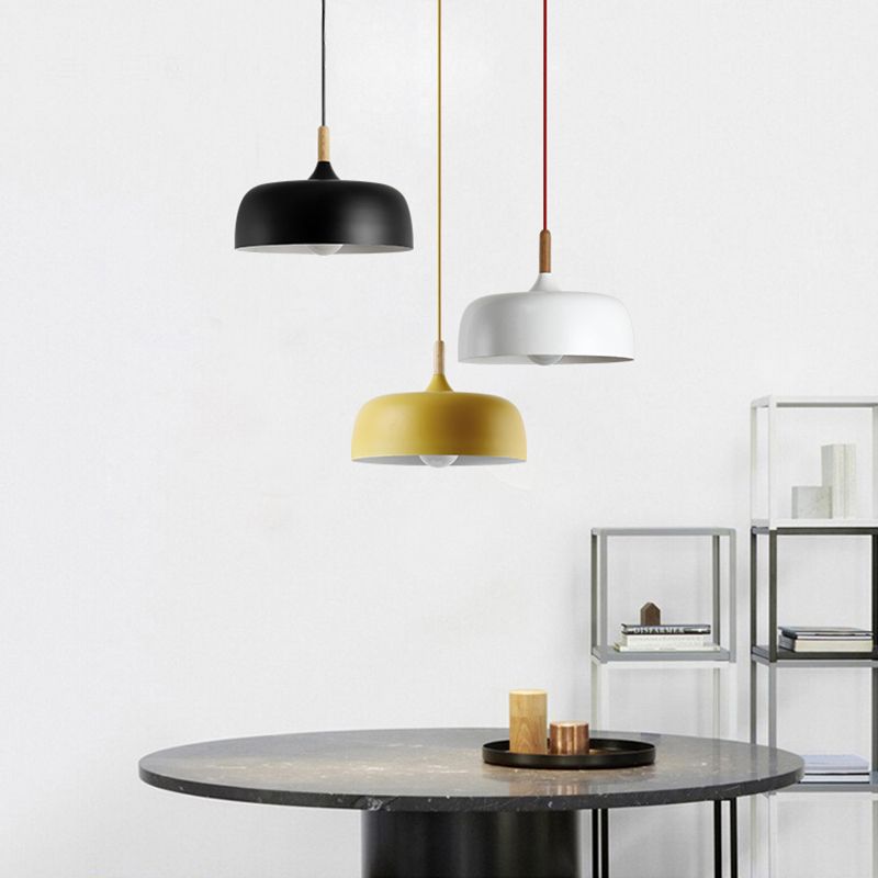 Arisha Modern Pendant Light Dome Macaron Dining Room