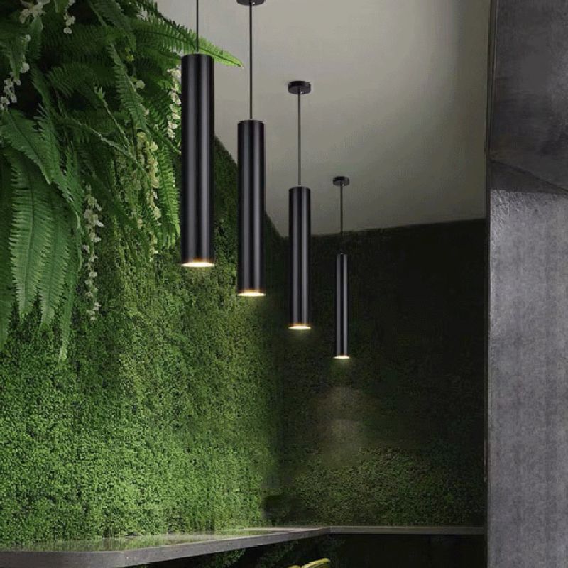 Arisha Modern Cylinder Shape Pendant Light Living Room