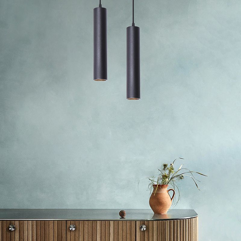 Arisha Modern Cylinder Shape Pendant Light Living Room