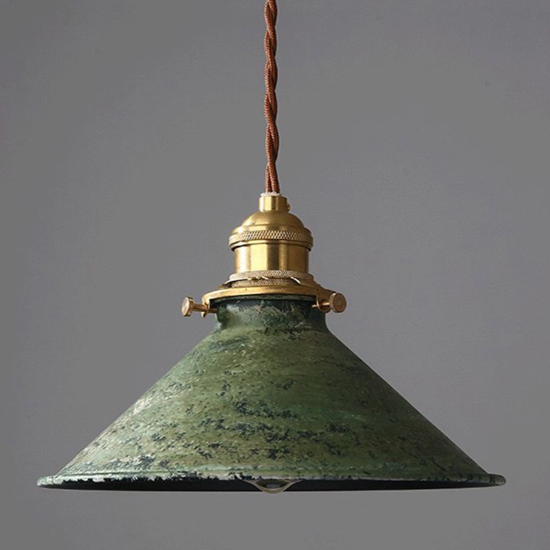 Silva Aged Rusty Vintage Rustic Finish Pendant Light, 3 Style