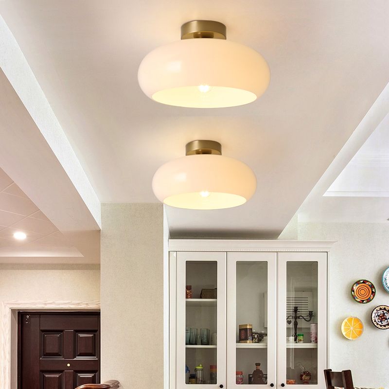 Valentina Modern Designer Round Flush Mount Ceiling Light
