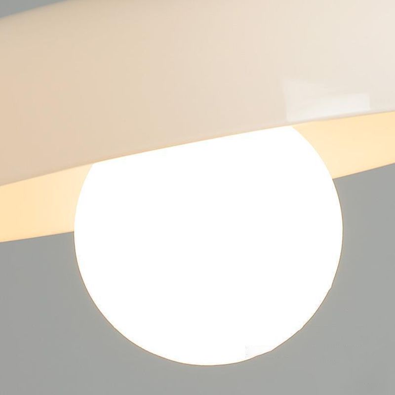 Valentina Modern Glass/ Flush Mount Ceiling Light 3 Colors Bedroom