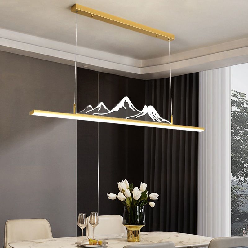 Arisha Designer Mountain Shape LED Pendant Light