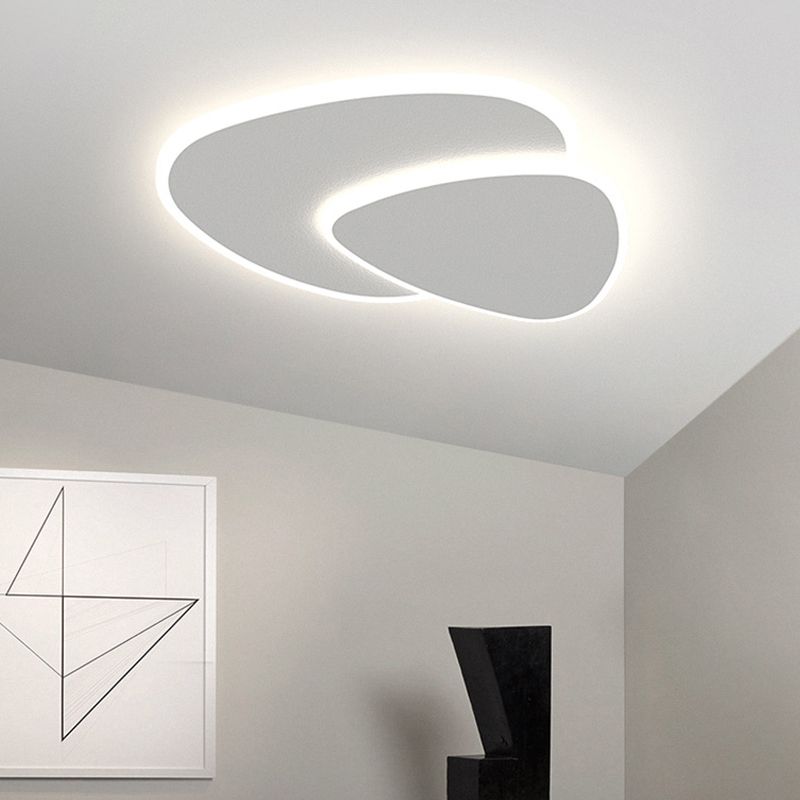 Arisha Designer Geometric Acrylic Flush Mount Ceiling Light