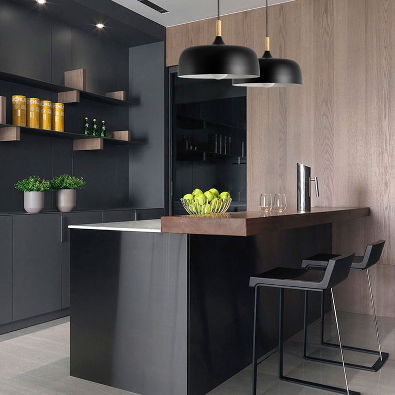 Arisha Modern Pendant Light Dome Macaron Dining Room