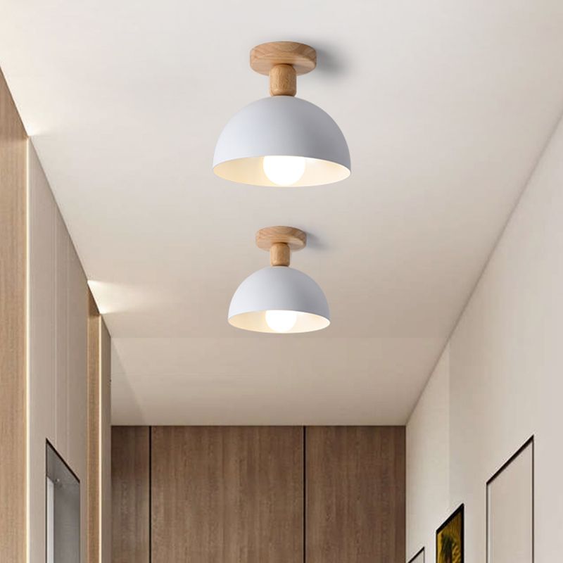 Muto Modern LED Ceiling Light Fixtures Wood/ Living Room