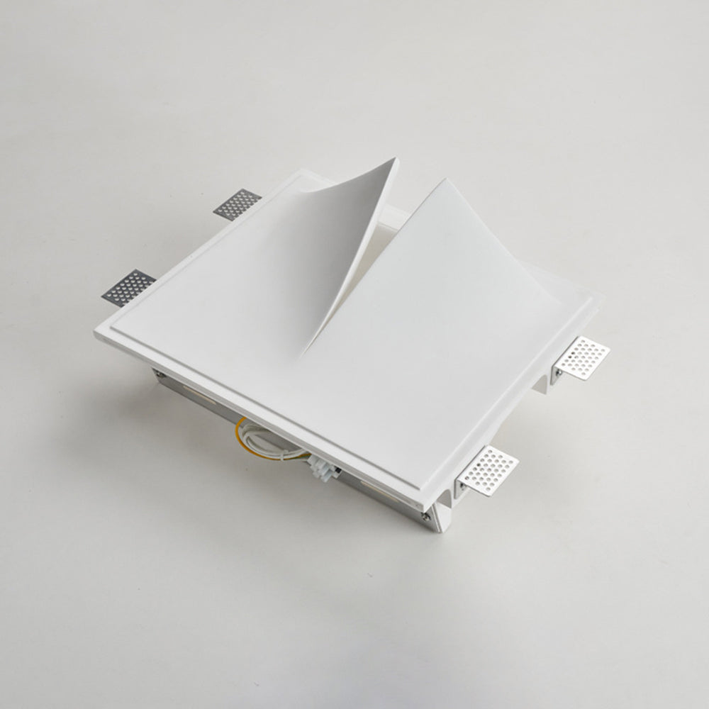 Aria Modern Recessed Plaster LED Wall Lamp