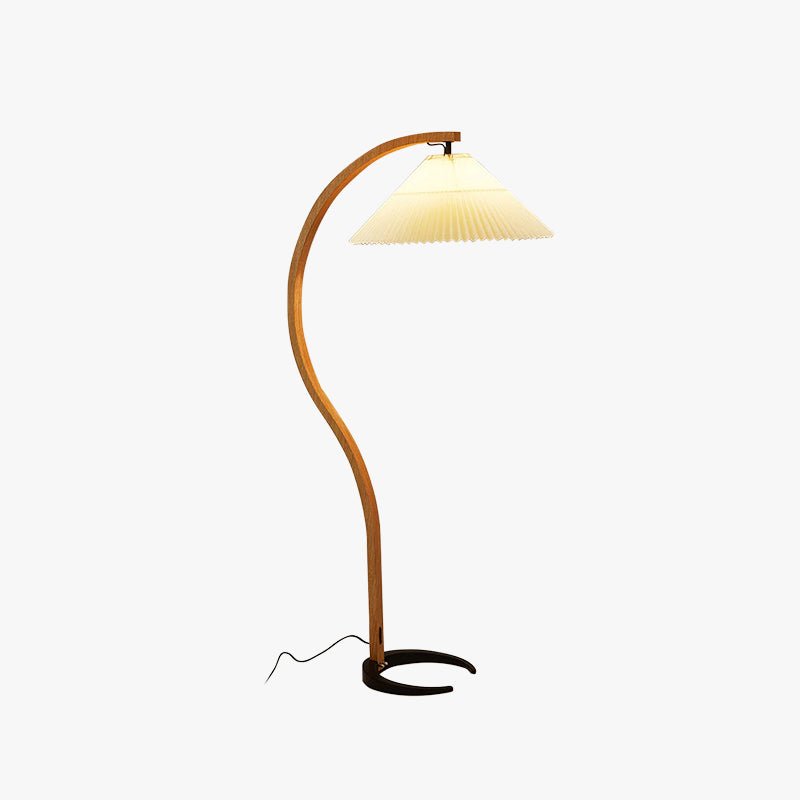 Ritta Floor Lamp Caprani Unique LED Wood Bedroom/Living Room