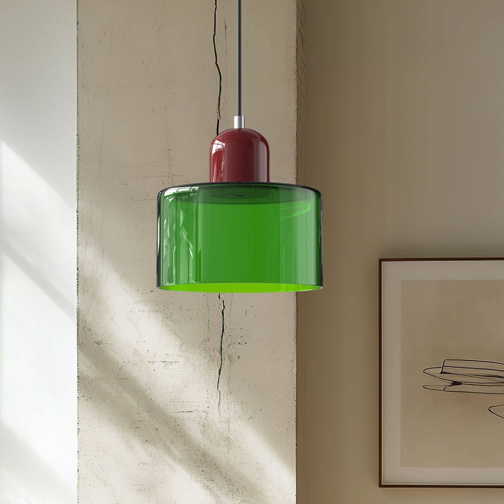 Valentina Modern Glass Kitchen Island Pendant Light