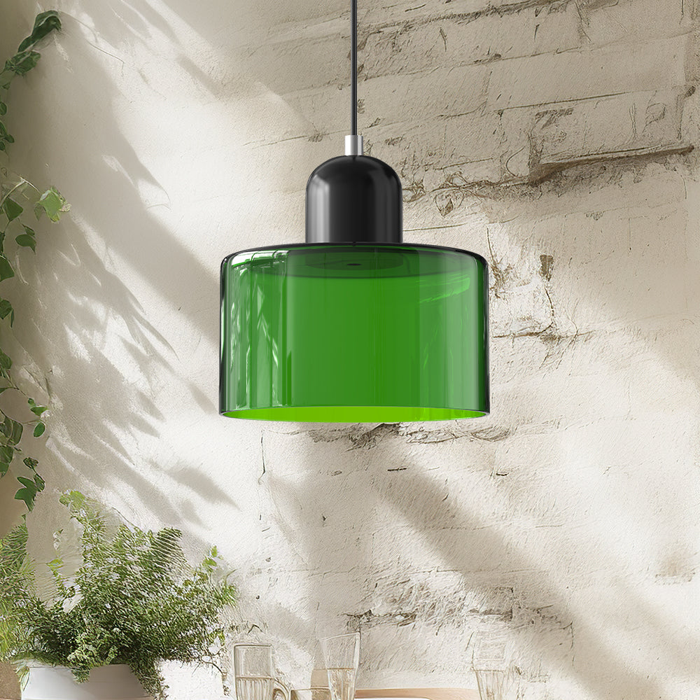 Valentina Modern Glass Kitchen Island Pendant Light