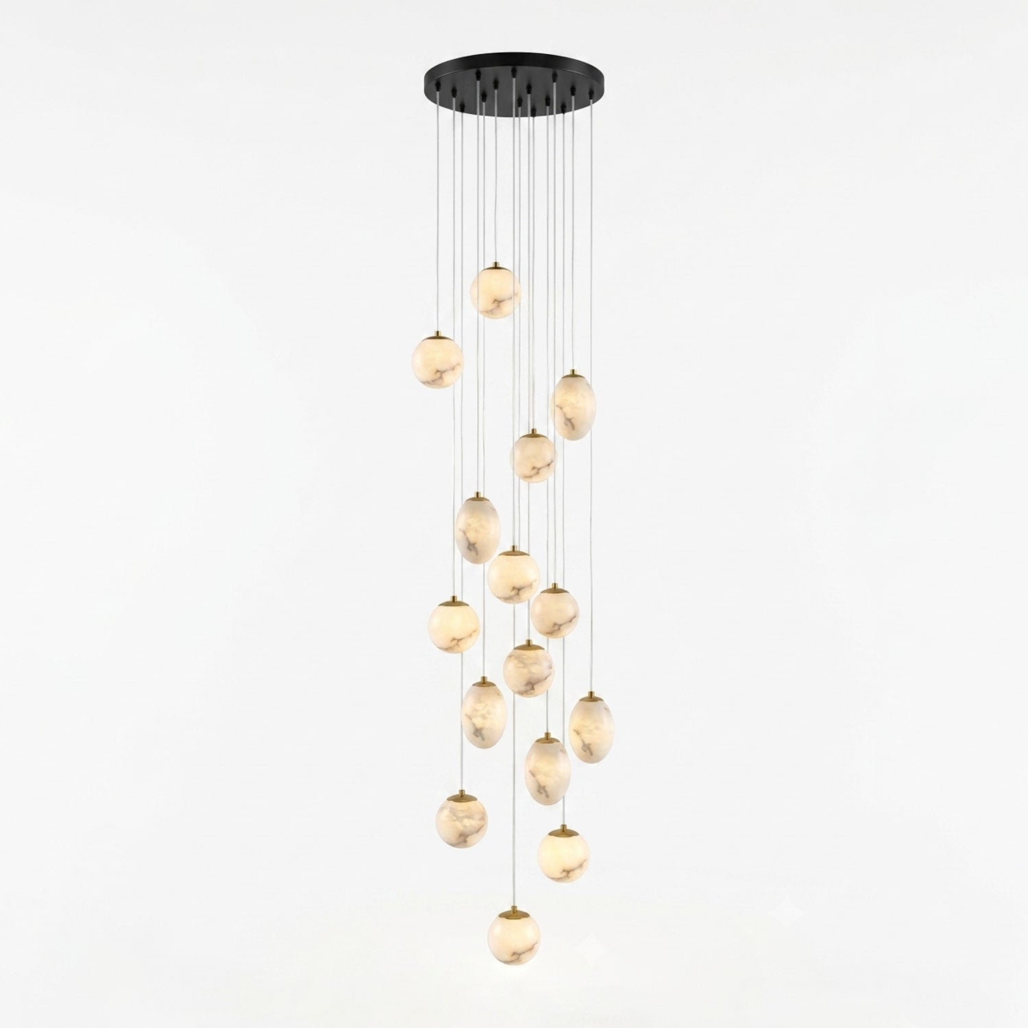 Norik Minimalist Alabaster Pendant Light