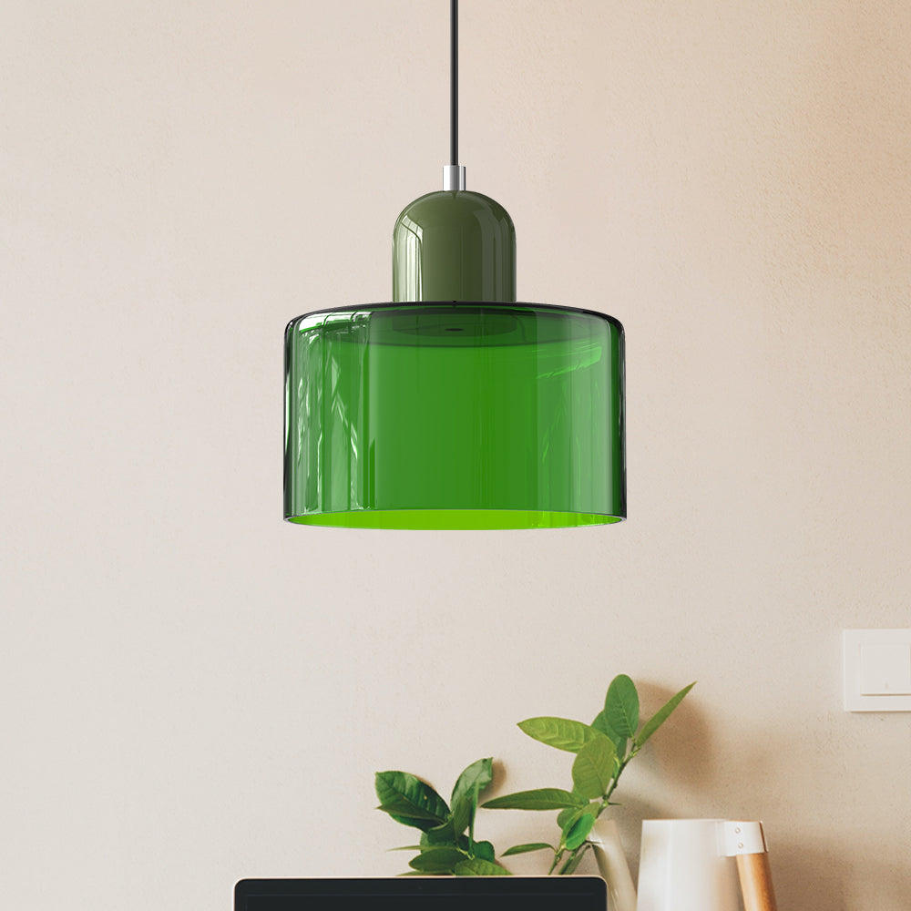 Valentina Modern Glass Kitchen Island Pendant Light