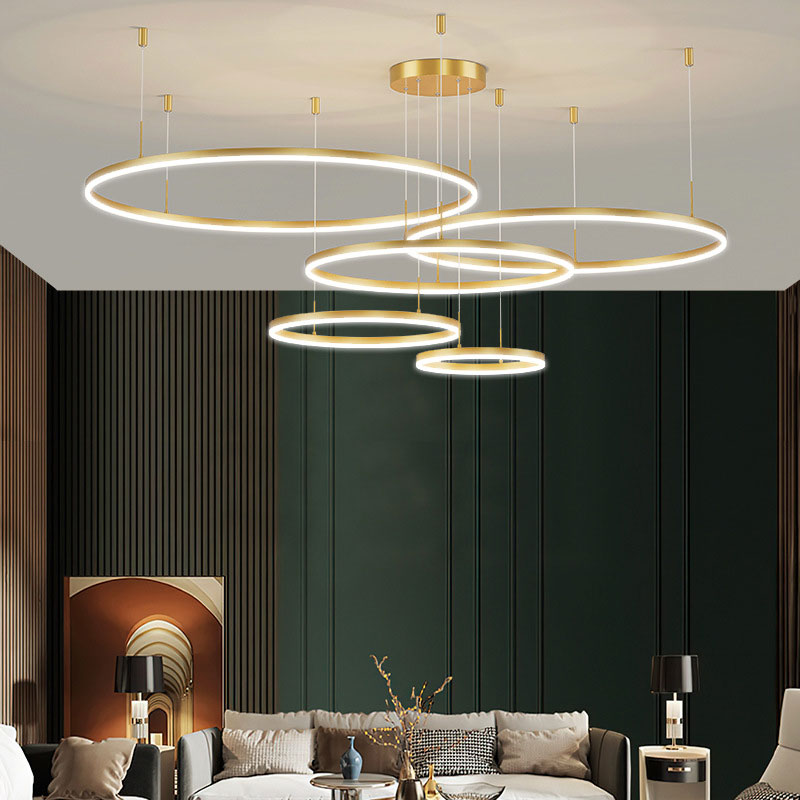 Arisha Modern Pendant Light Tir-Circle