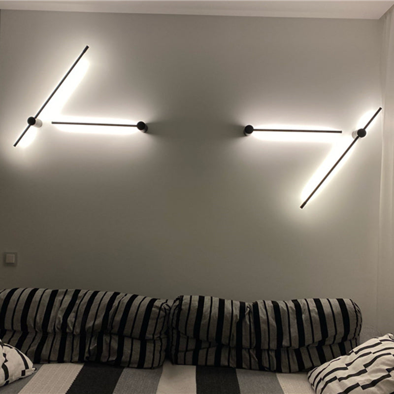 Arisha Minimalist Rotatable Linear LED Indoor Wall Lamp, Corridor