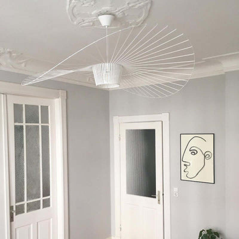 Ritta Modern Flower Fabric Pendant Light