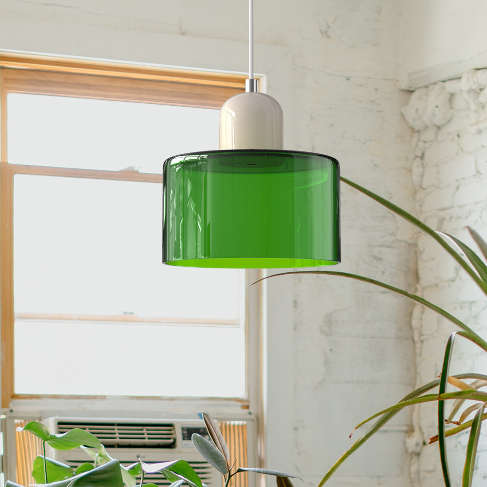 Valentina Modern Glass Kitchen Island Pendant Light