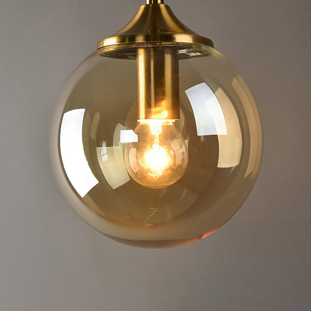 Valentina Modern Globe Glass Wall Lamp
