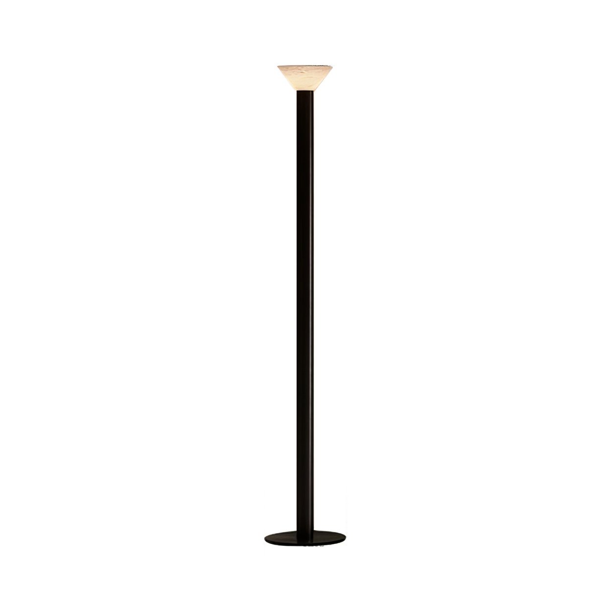 Evvaren Column Alabaster Floor Lamp