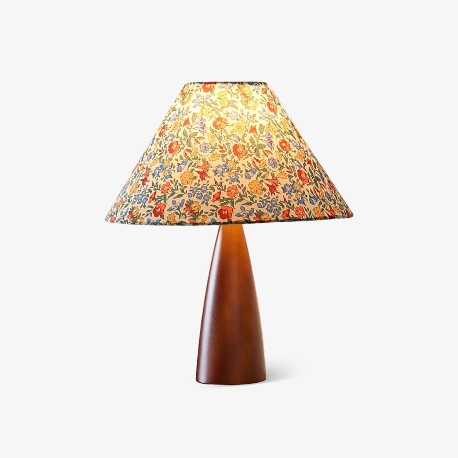 Ber Vintage Wood Table Lamp