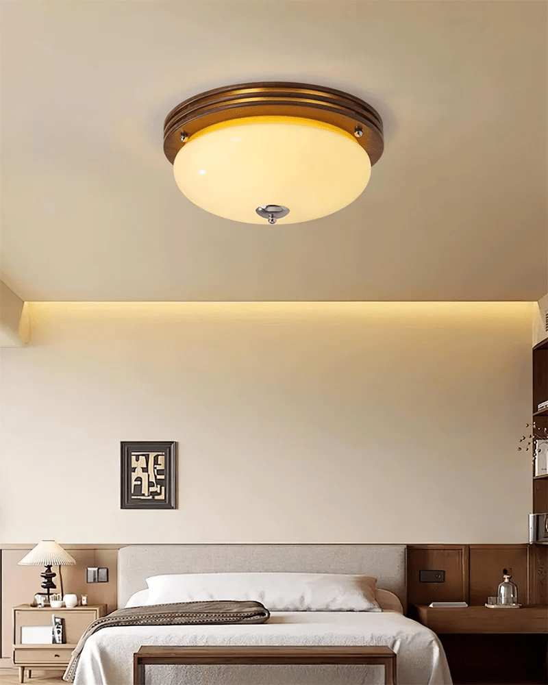 Lysilarae Nordic Art Classic Sphere Glass Ceiling Light