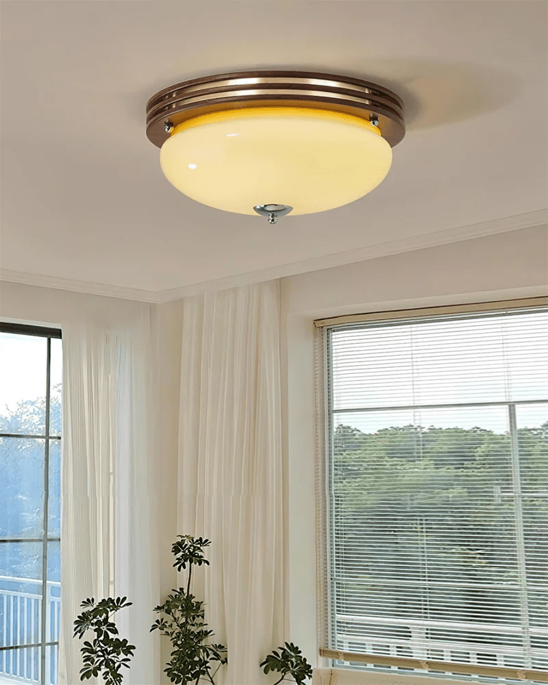 Lysilarae Nordic Art Classic Sphere Glass Ceiling Light