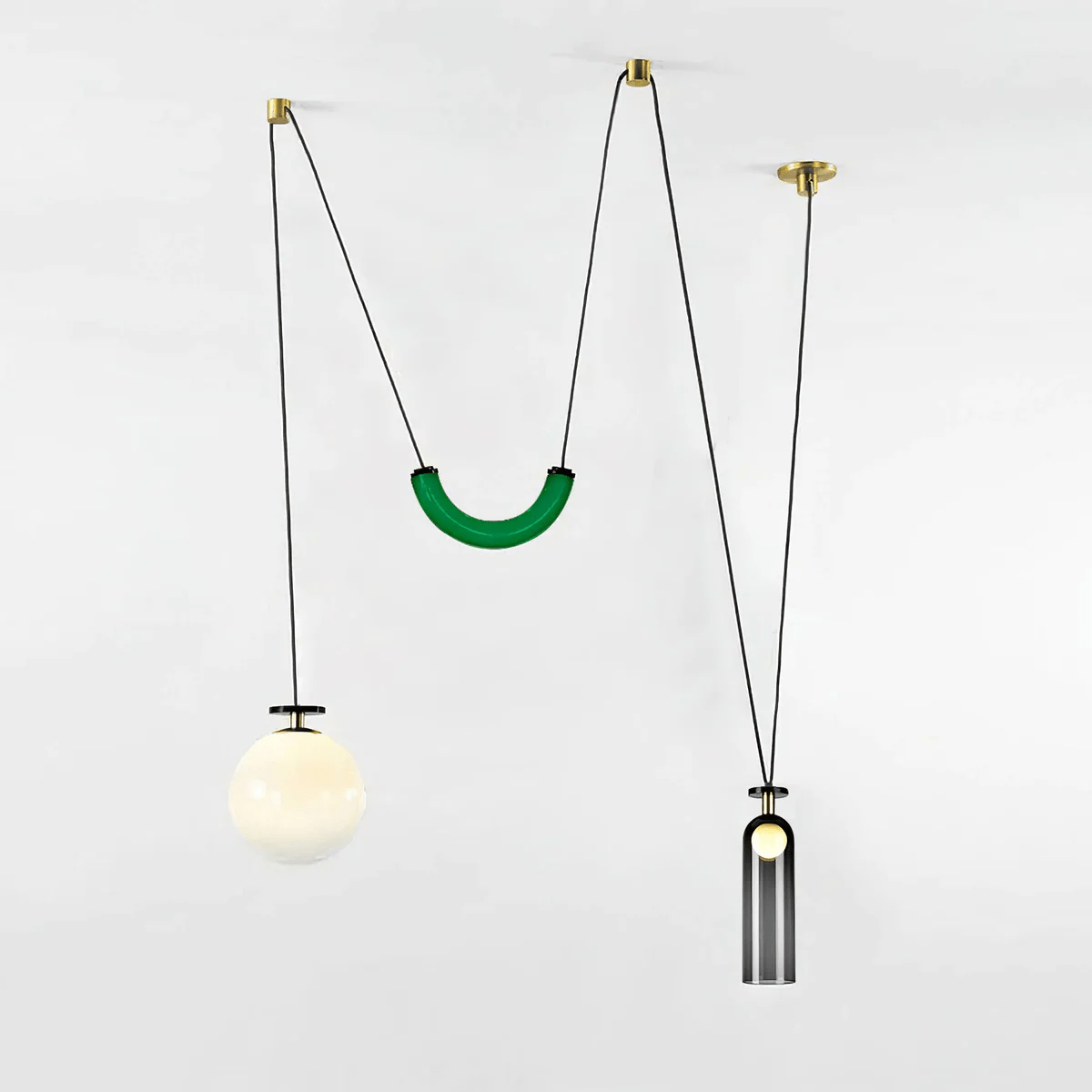Cirorira Chandelier Geometric Shape Art