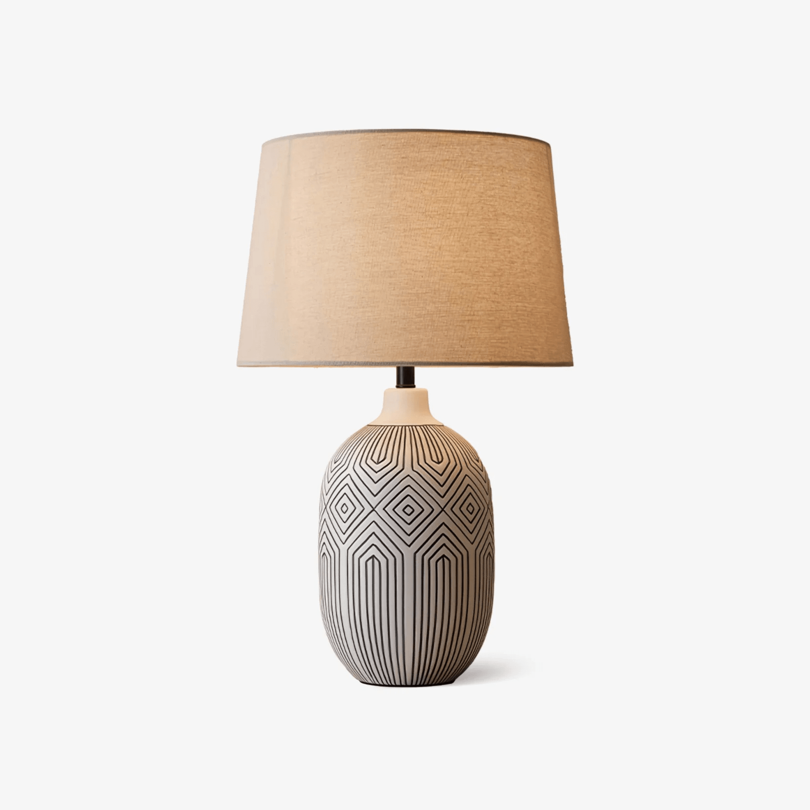 Brittany Modern Ceramics Table Lamp