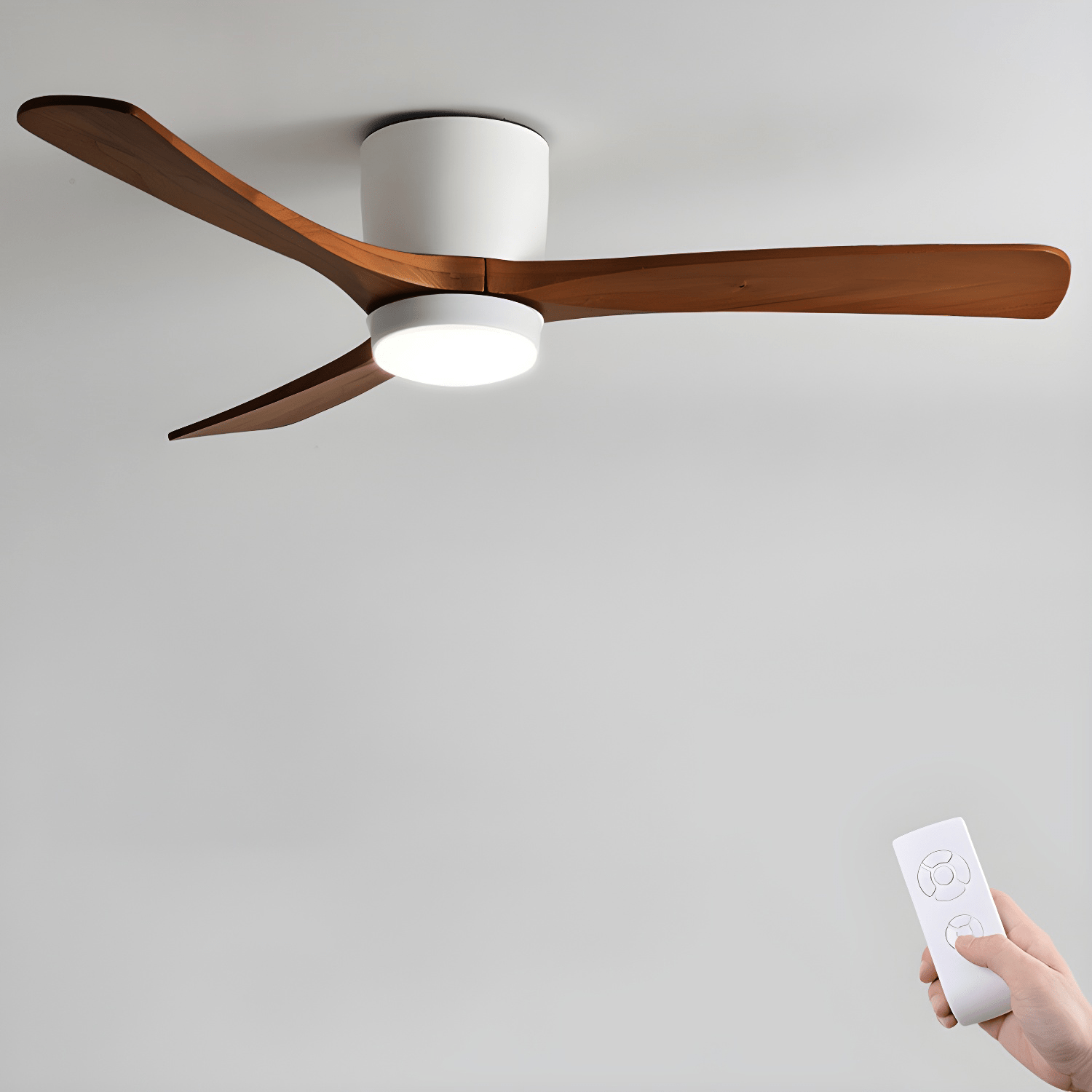 Dovervale Wooden Ceiling Fan Light