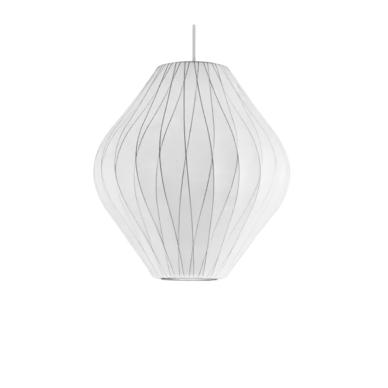 Nebula Bubble Mulberry Silk Pendant Lamp - Neutral Decor