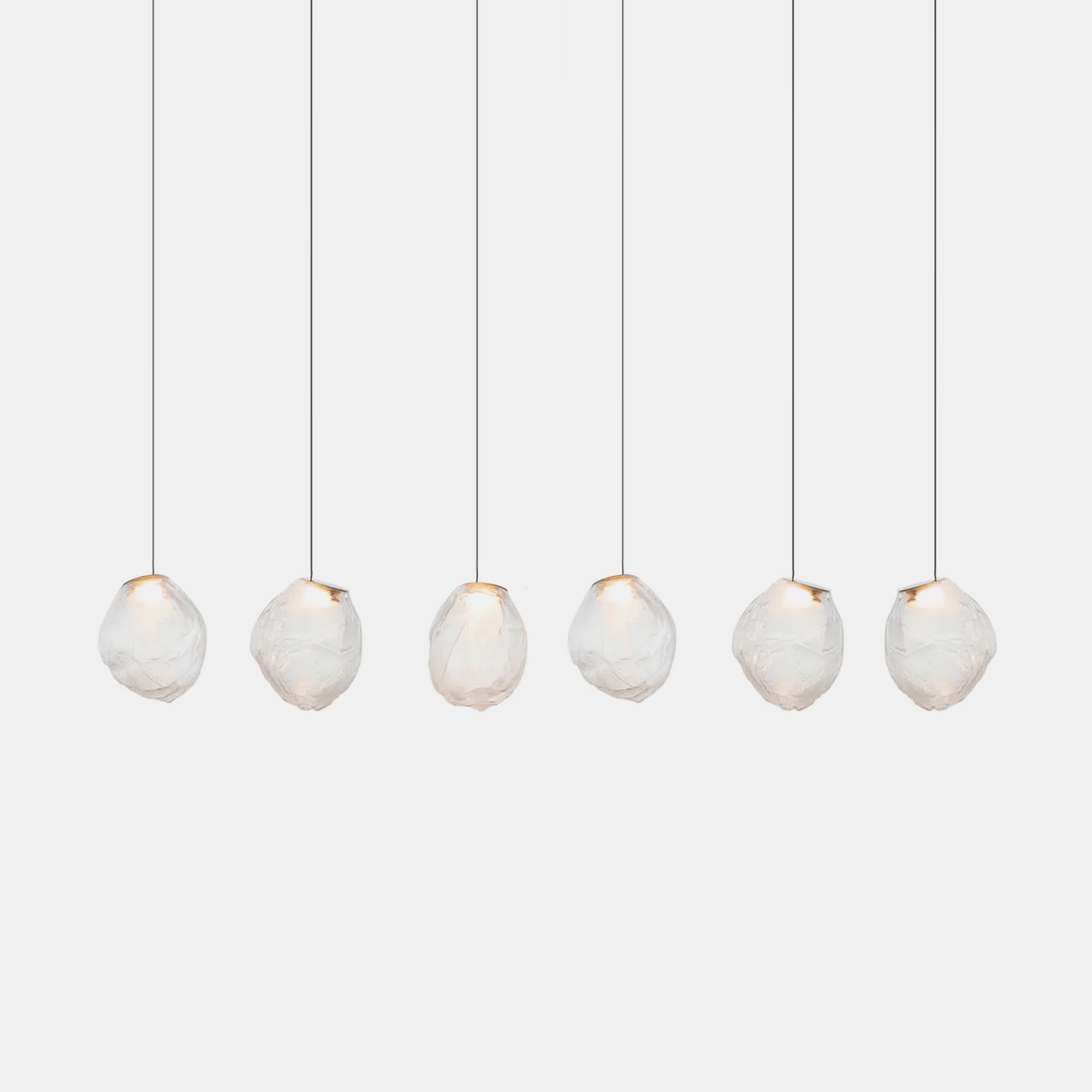 Celenelle Liquid Glass Stone Pendant Light