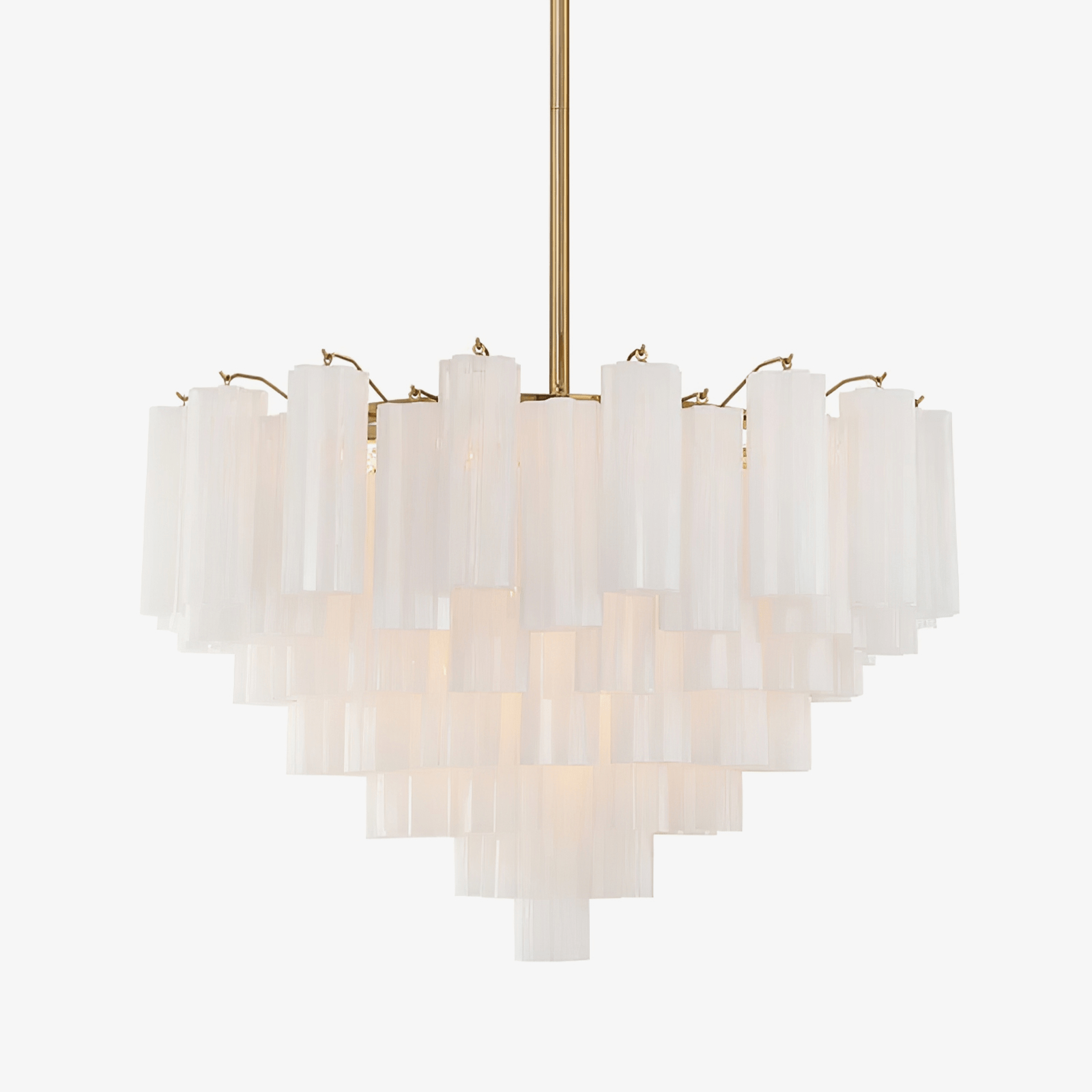 Bop Chandelier Virella Murano Glass Tube Luxury