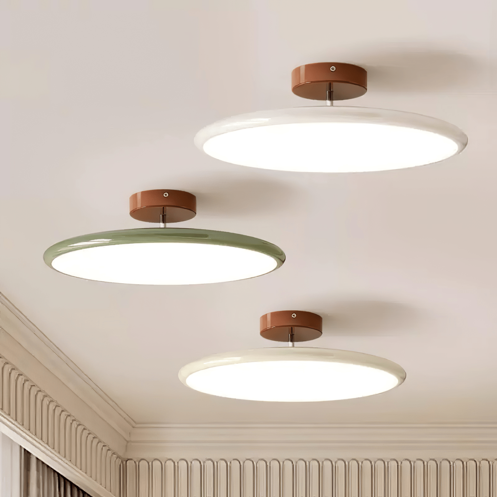 Lustra Ceiling Light Drift Adjustable Round