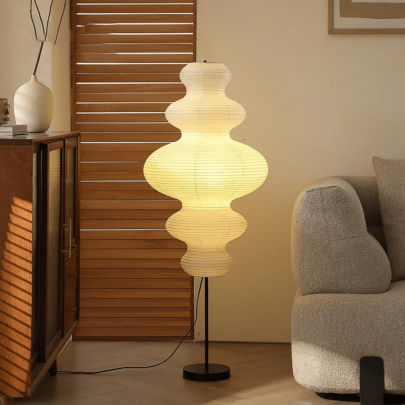 Vels Paper Scandinavian Floor Lamp