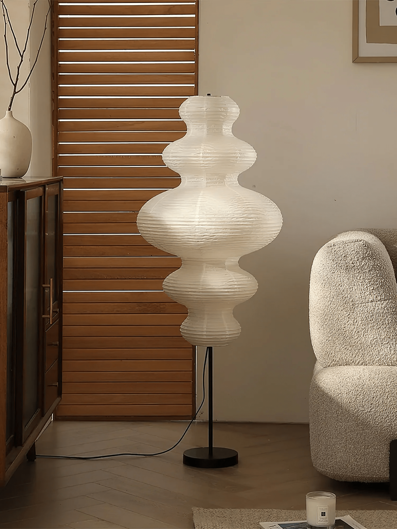 Vels Paper Scandinavian Floor Lamp