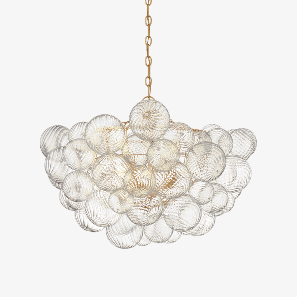 Aurora Chandelier Glass Ball Bubble Modern
