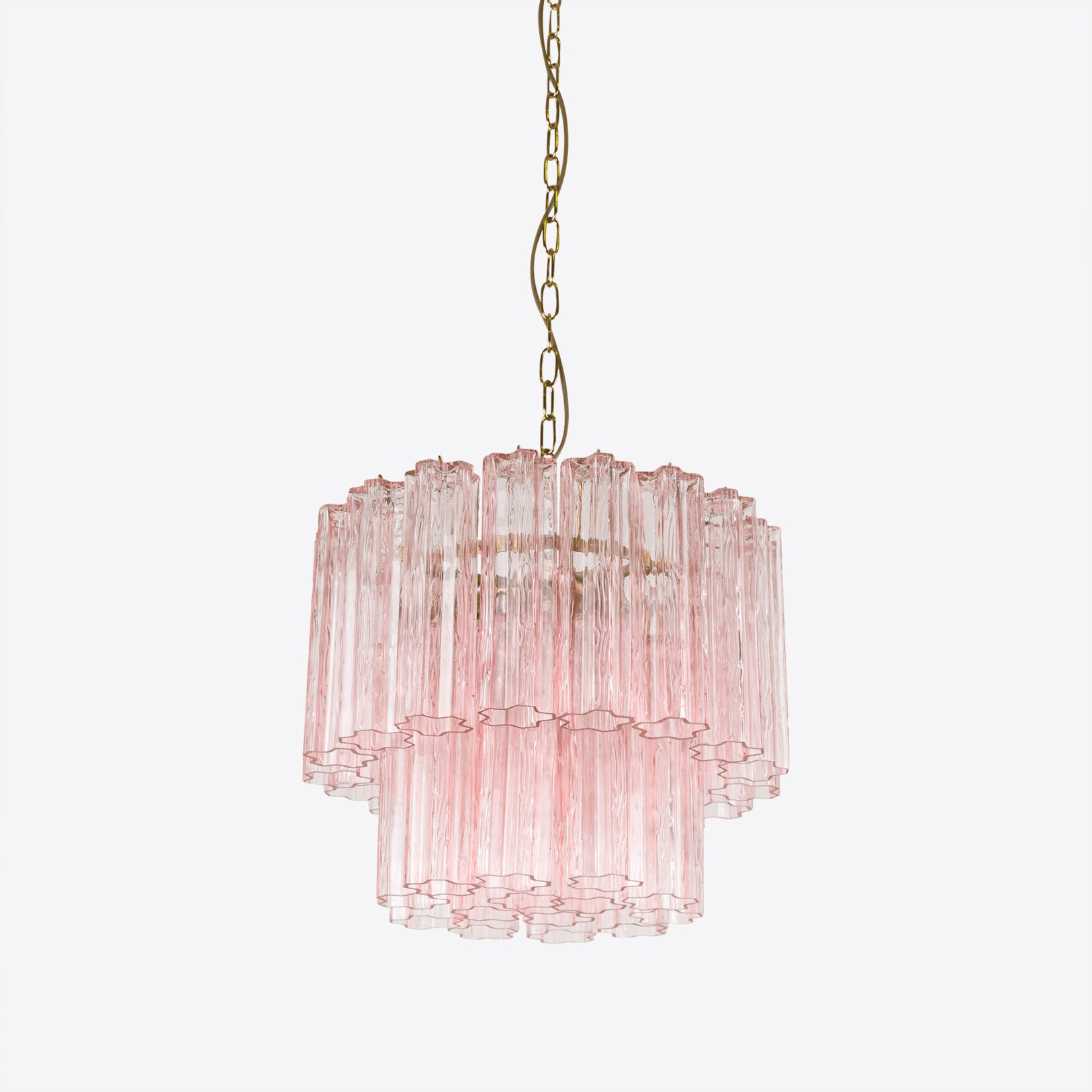 Aelox Chandelier Small Treviso Murano Glass Tube